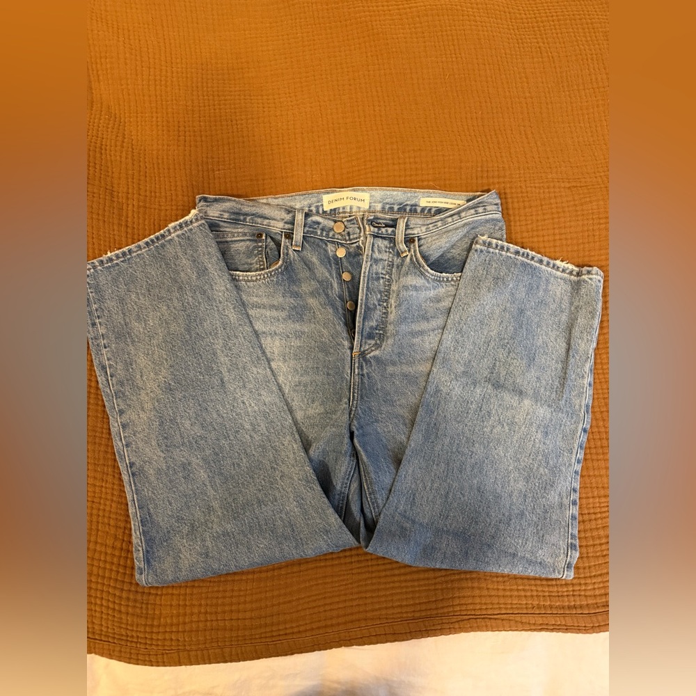 Denim Forum The Joni High Rise Loose Jean - Picture 5 of 7